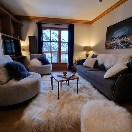 Arc 1950 Appartement De Standing Refuge Du Montagnard, Vue Incroyable Sur Le Montblanc, Skis Aux Pieds Acces Spa Et Piscine Les Arcs  Exteriör bild