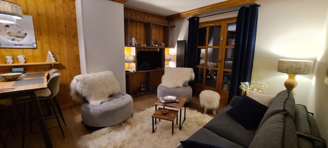 Arc 1950 Appartement De Standing Refuge Du Montagnard, Vue Incroyable Sur Le Montblanc, Skis Aux Pieds Acces Spa Et Piscine Les Arcs  Exteriör bild