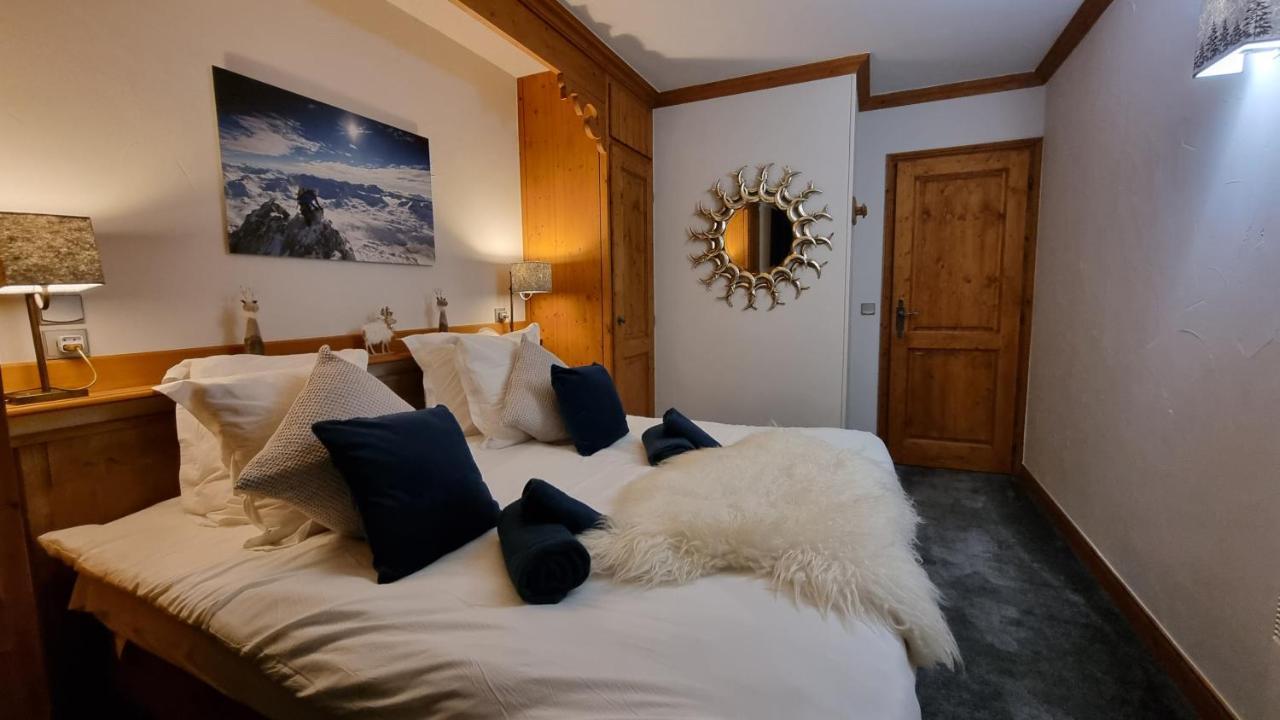 Arc 1950 Appartement De Standing Refuge Du Montagnard, Vue Incroyable Sur Le Montblanc, Skis Aux Pieds Acces Spa Et Piscine Les Arcs  Exteriör bild